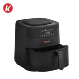 Friteuse à air chaud électrique Kuzano, 8 L, 2000 W – Noir